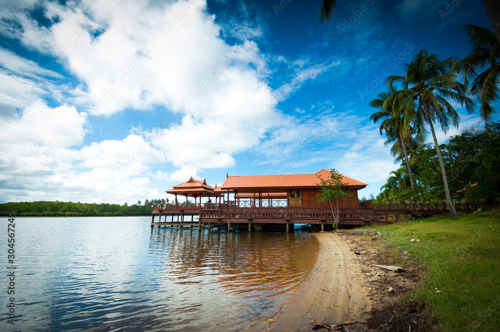 Thai Waterfront Architecture