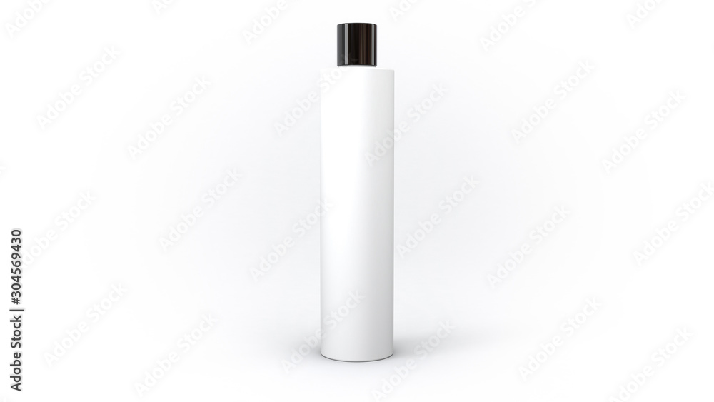 3D Shampoo Bottle | Contrast 3D Shampoo Bottle | Contrast