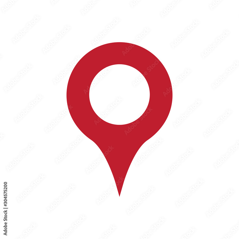 Location Pin Icon flat design Location Pin Icon flat design
