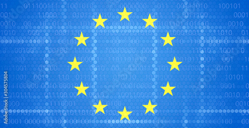 Europe background design wi...