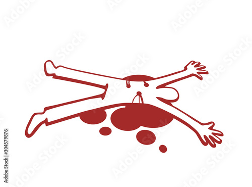 dead man draw