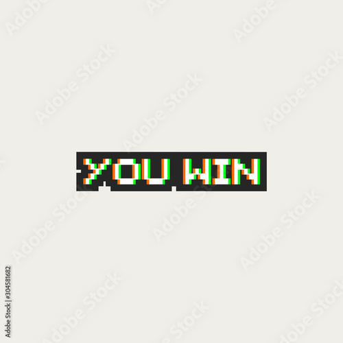 you win message