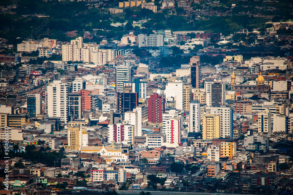 Ciudad de Pereira, Capital de Risaralda_Colombia, vista de la ciudad desde los cerros Ciudad de Pereira, Capital de Risaralda_Colombia, vista de la ciudad desde los cerros