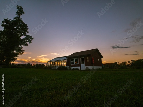 Greenhouse at sunset © Blake83