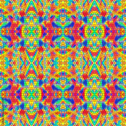 seamless abstract geometric pattern