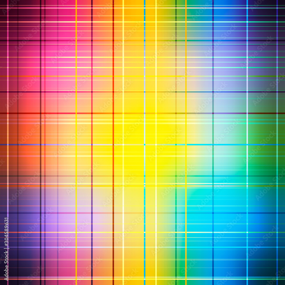 Geometry abstract background with stripes. Multi color lines. Gradient paint.