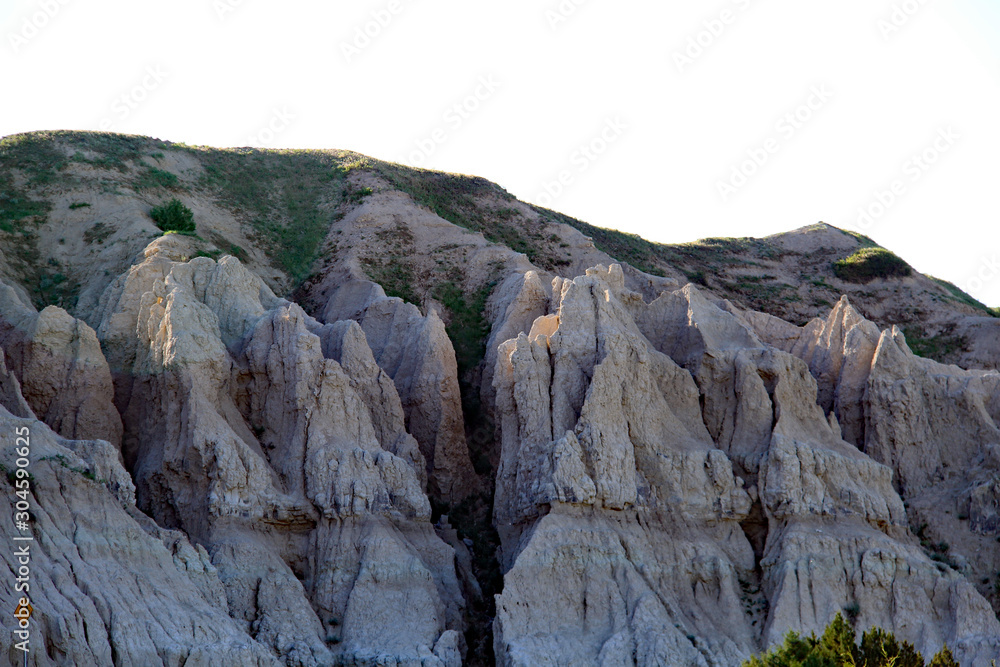 Badlands pinnacles Badlands pinnacles