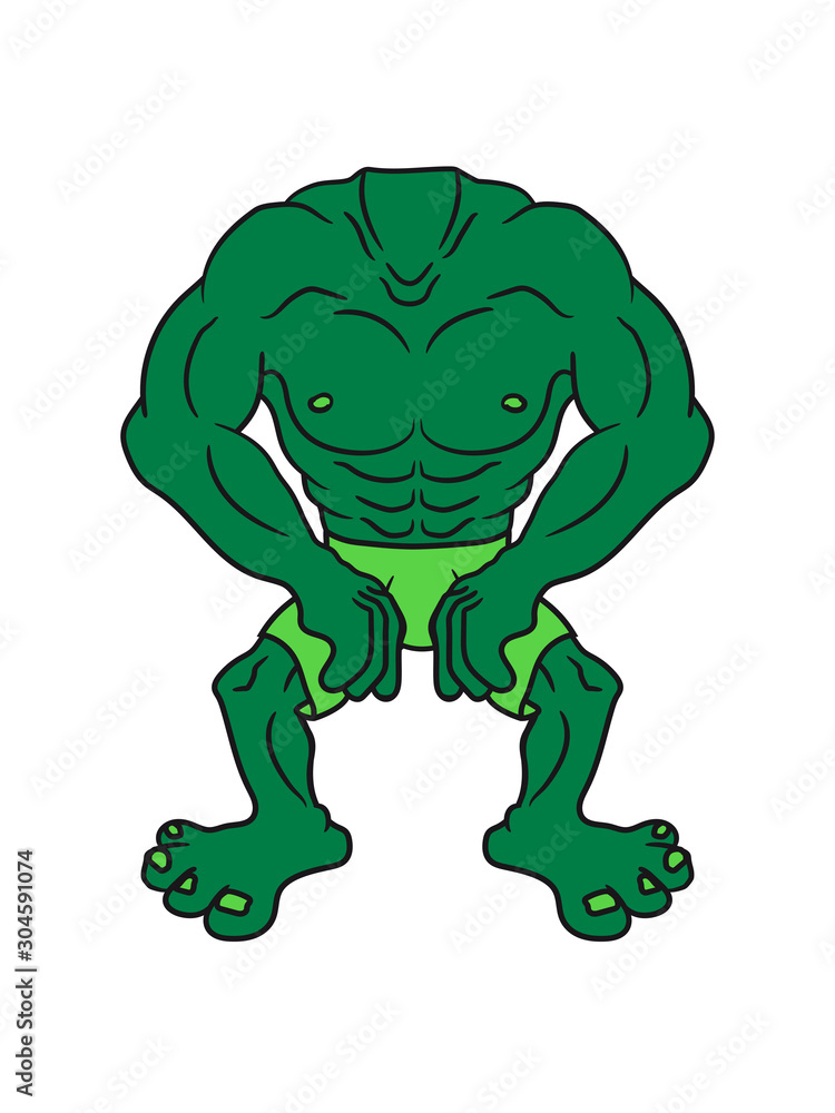 grünes muskel monster grünes muskel monster