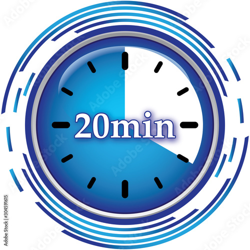 20 minutes icon