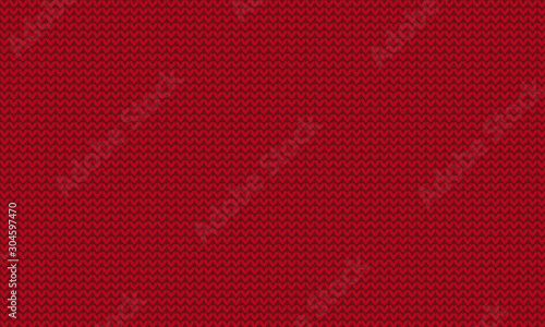 red knit background Low gauge