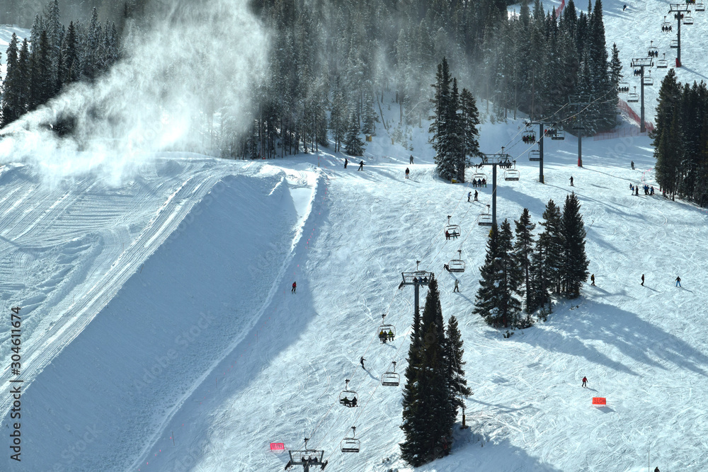 Ski Slope in Colorado