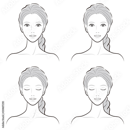女性の表情