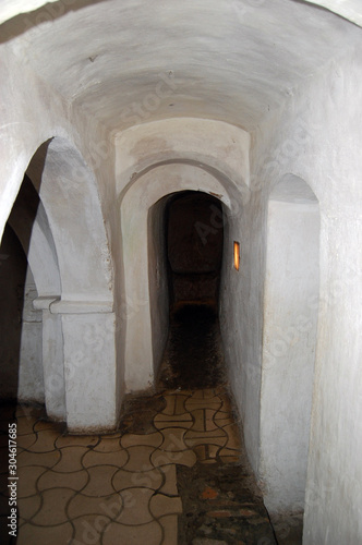Obraz na plátně Cave monastery of St
