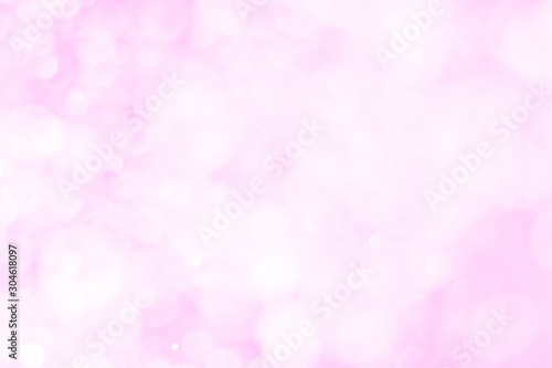 Pink bokeh background, pink abstract, love concept