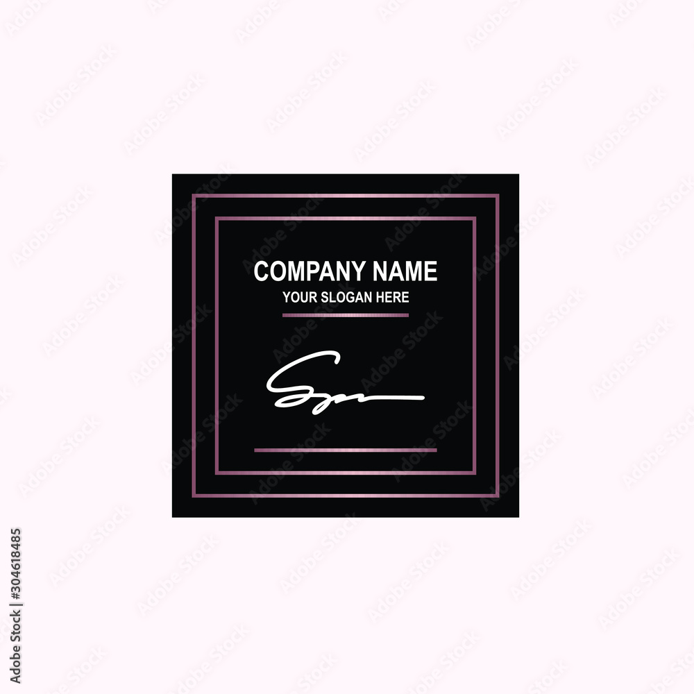 SP Initial signature logo is white, with a dark pink grid gradation line. with a black square background SP Initial signature logo is white, with a dark pink grid gradation line. with a black square background