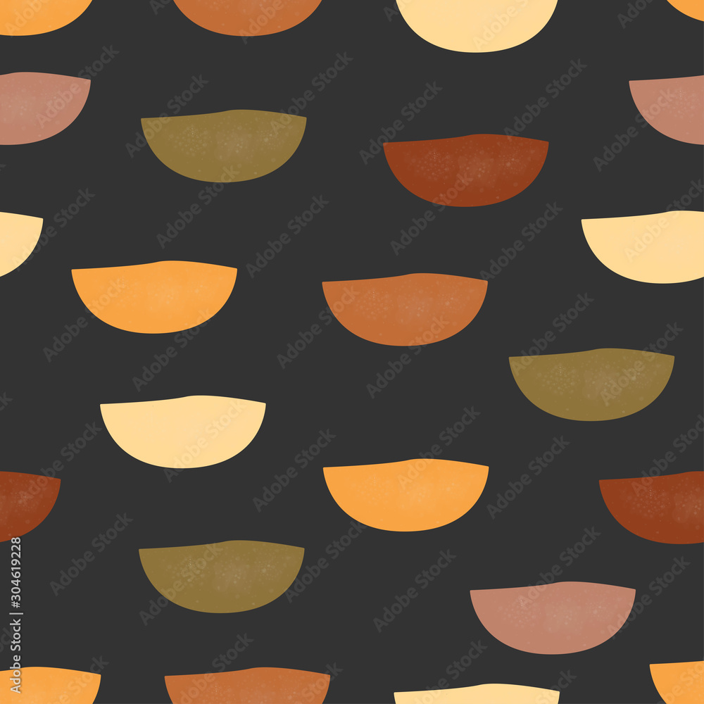 Cute Scandinavian Terracotta Pattern in modern colours. Modern abstract art for prints. Nordic Design. Cute Scandinavian Terracotta Pattern in modern colours. Modern abstract art for prints. Nordic Design.