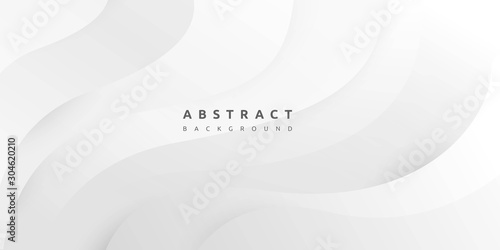 White background with clean and smooth curve design