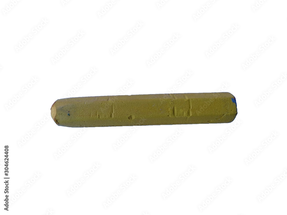 Wax pastel or crayon with clipping path. Crayon on white background. Wax pastel or crayon with clipping path. Crayon on white background.