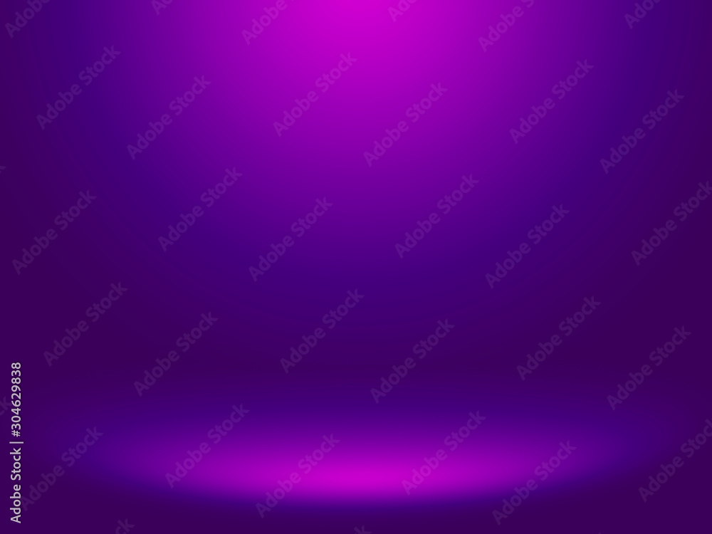 Fototapeta premium Blue and purple background. Elegant and beautiful studio background.