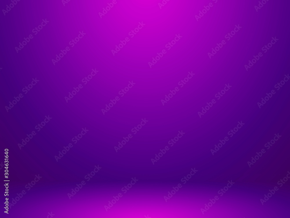 Fototapeta premium Blue and purple background. Elegant and beautiful studio background.