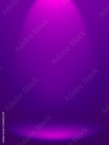 Blue and purple background. Elegant and beautiful studio background.