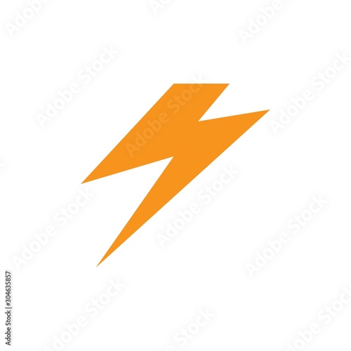 lightning logo vector template illustration