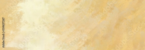 abstract seamless pattern brush painted background with burly wood, blanched almond and wheat color. can be used as wallpaper, texture or fabric fashion printing © Eigens