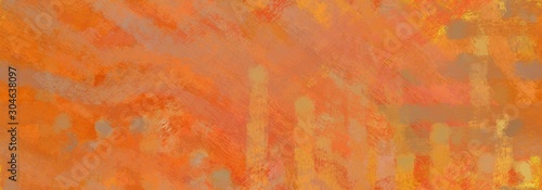 abstract seamless pattern brush painted background with bronze, coffee and pastel orange color. can be used as wallpaper, texture or fabric fashion printing