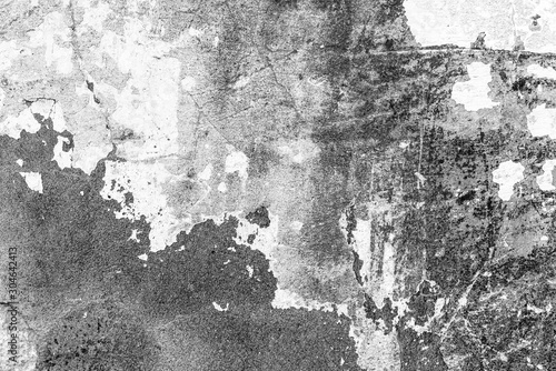 Wallpaper Mural Texture of a concrete wall with cracks and scratches which can be used as a background Torontodigital.ca