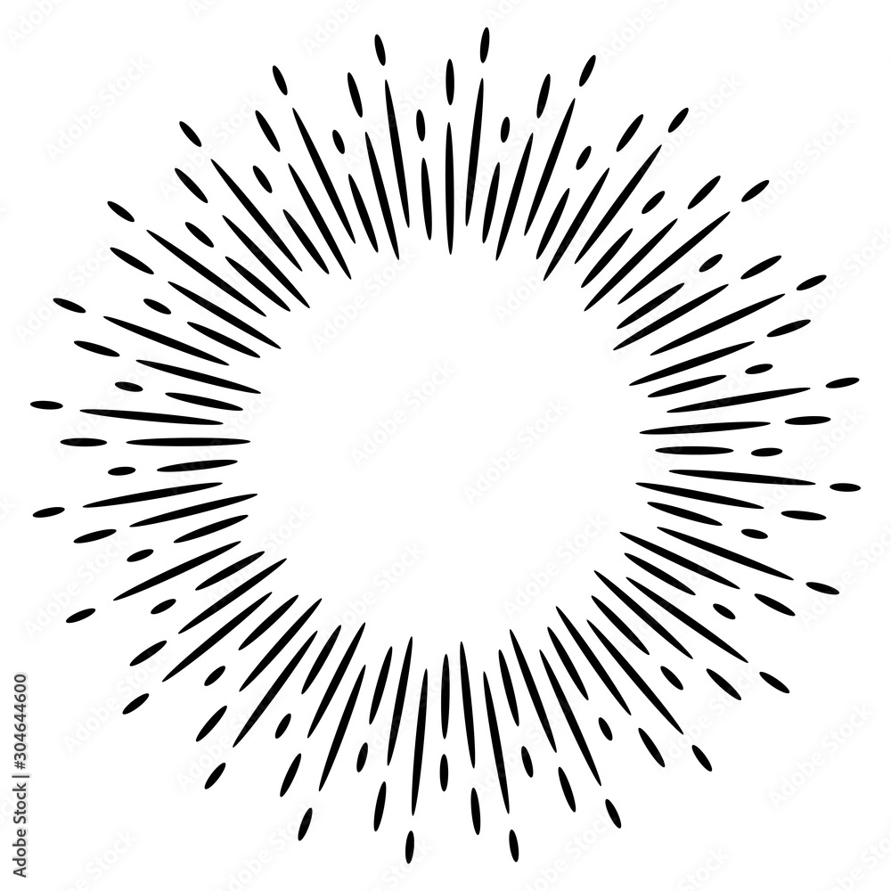 Design elements sunburst .explosion effect. vector illustration Design elements sunburst .explosion effect. vector illustration