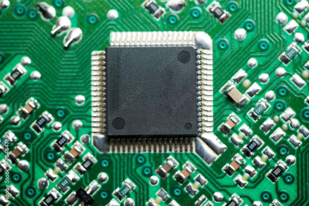 Integrated circuit view Integrated circuit view