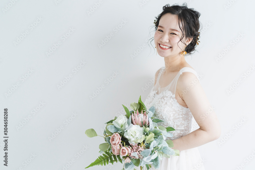 Naklejka premium 花嫁