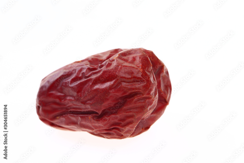 Red on a white background Red on a white background
