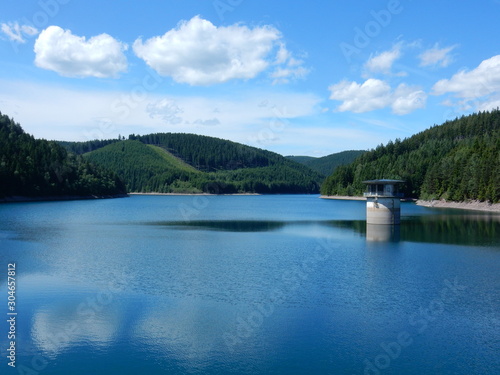 Ohra reservoir, Luisenthal, Thuringia, Germany © SIMONE