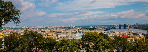 Panoramic view of Kiev