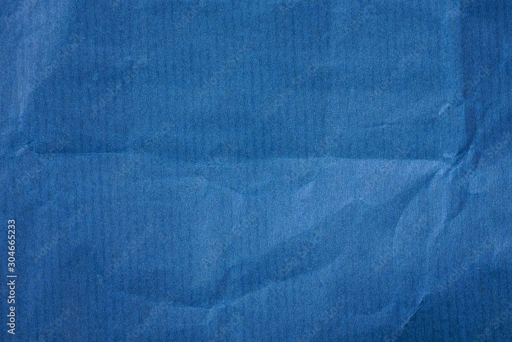 blue texture from a piece of crumpled old paper blue texture from a piece of crumpled old paper