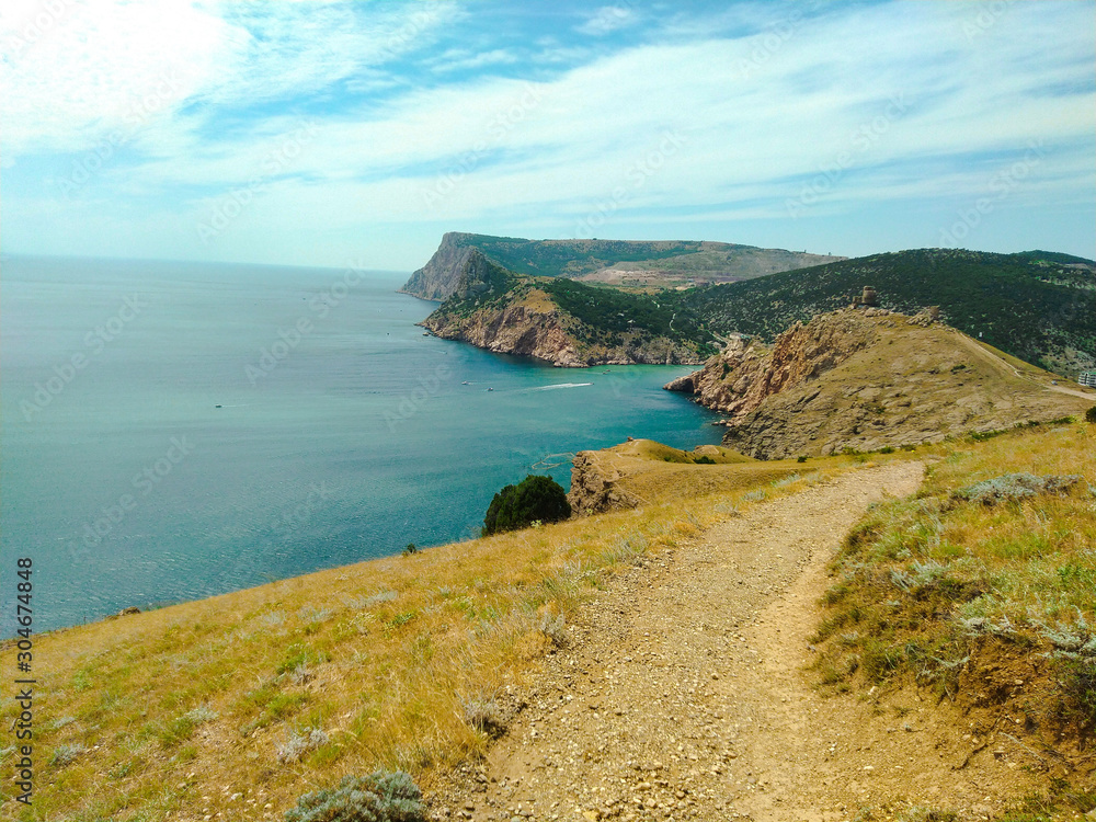 Balaklava Bay, Black Sea, Crimea