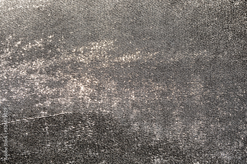 Silver shiny fabric for hol...