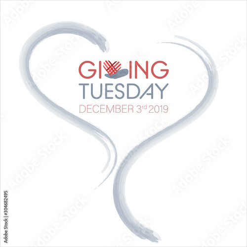Special day. Giving Tuesday banner design.