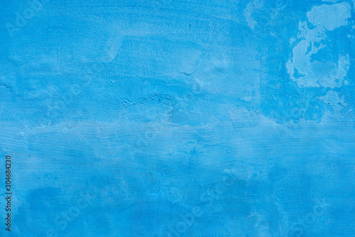 Billede på lærred Blaue Wand Texturhintergrund