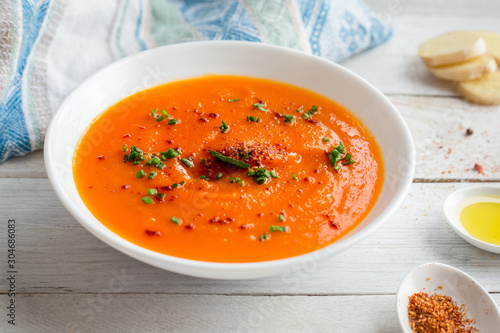 vegetable tomato soup 
