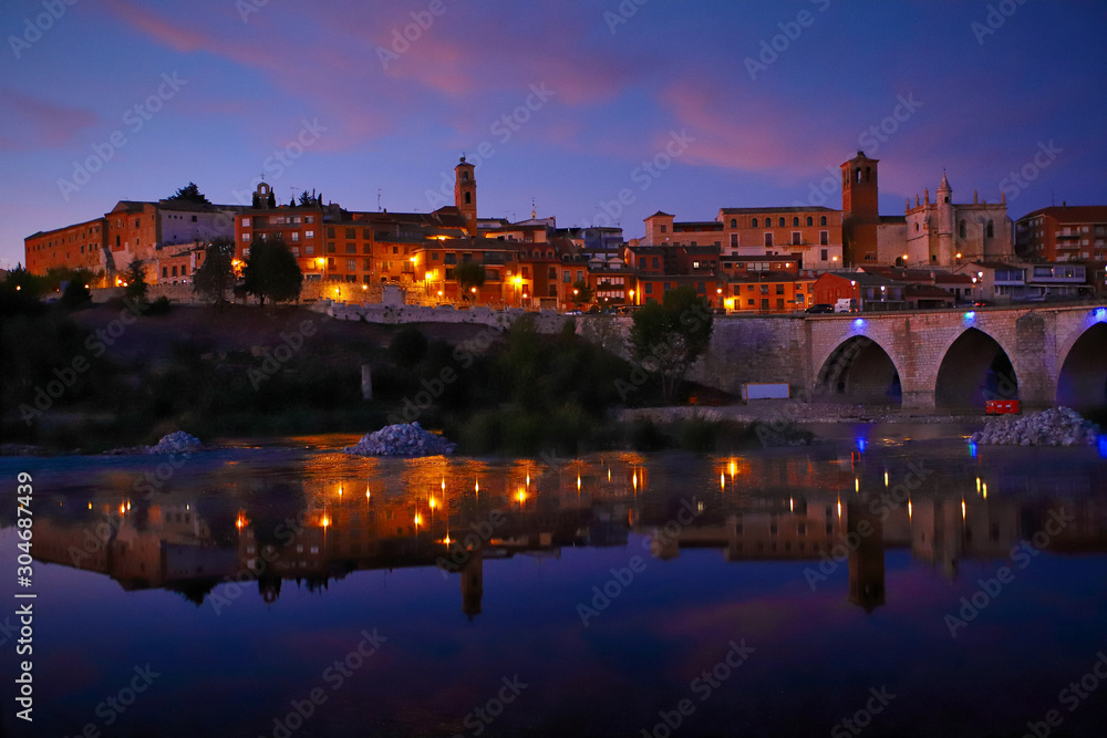 Obraz premium Tordesillas, Valladolid, Castilla y Leon, España