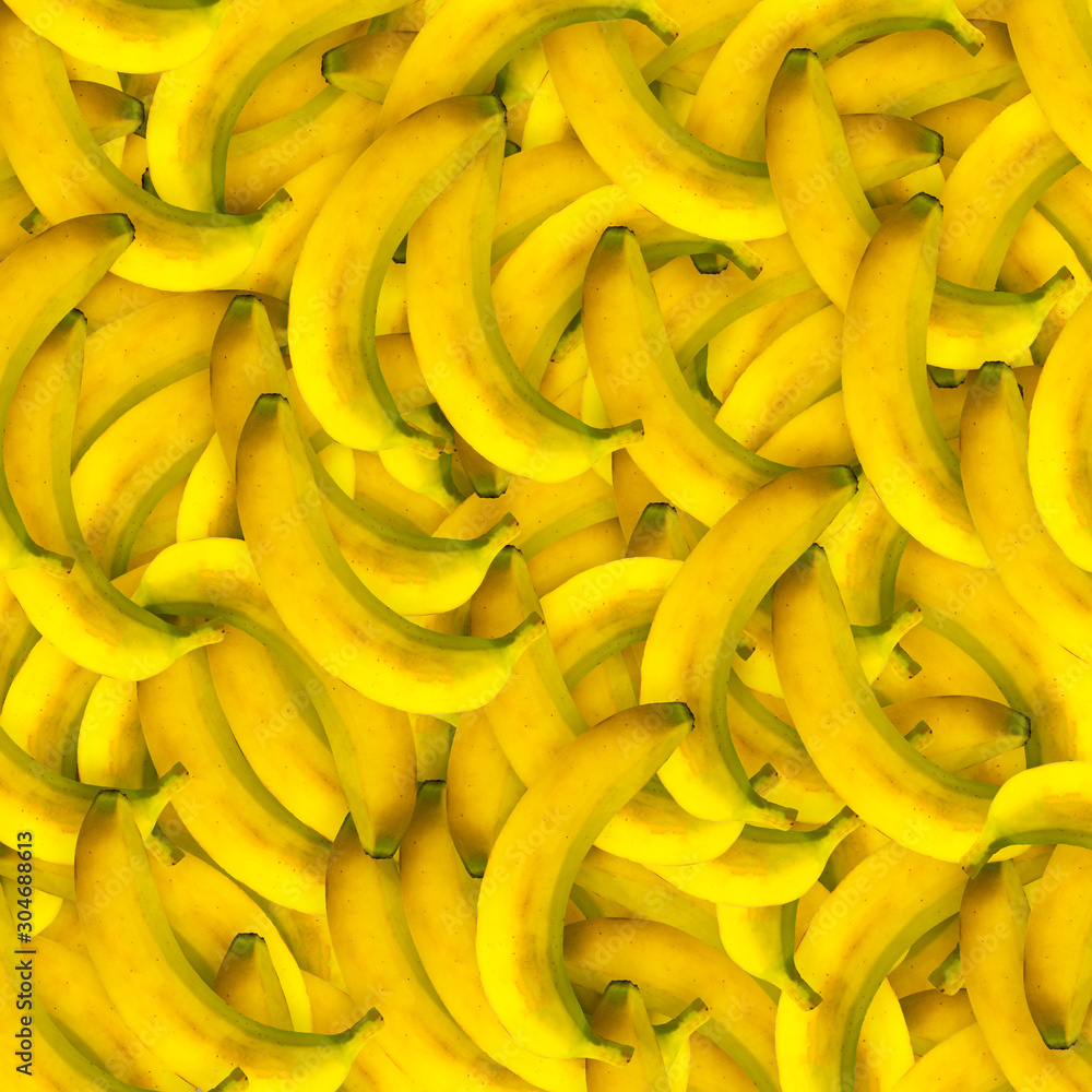 background of yellow bananas, a lot of bananas.