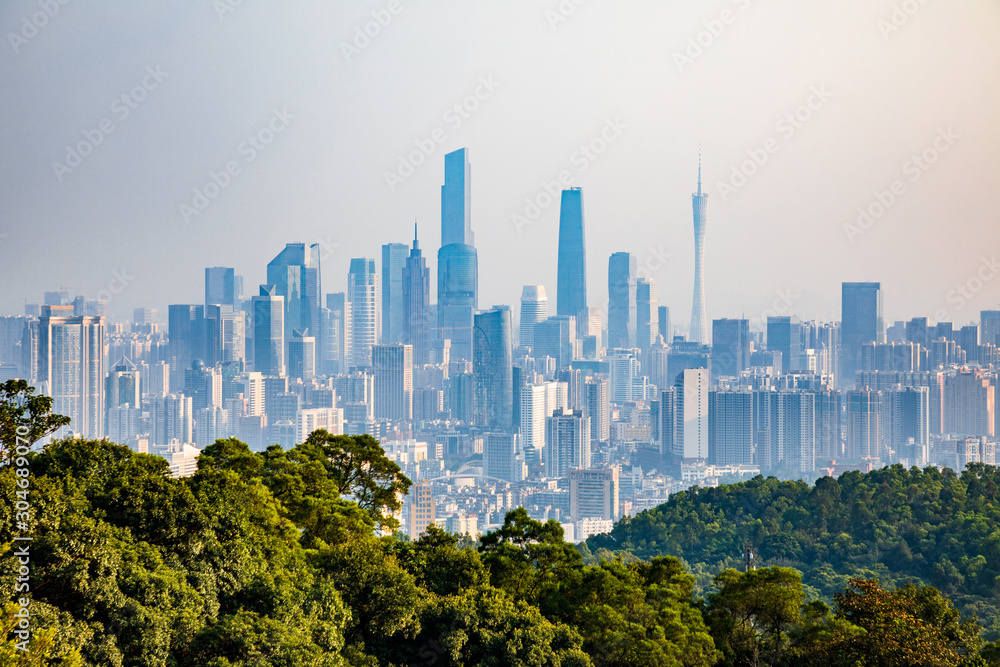 Guangzhou City Panorama of China Guangzhou City Panorama of China