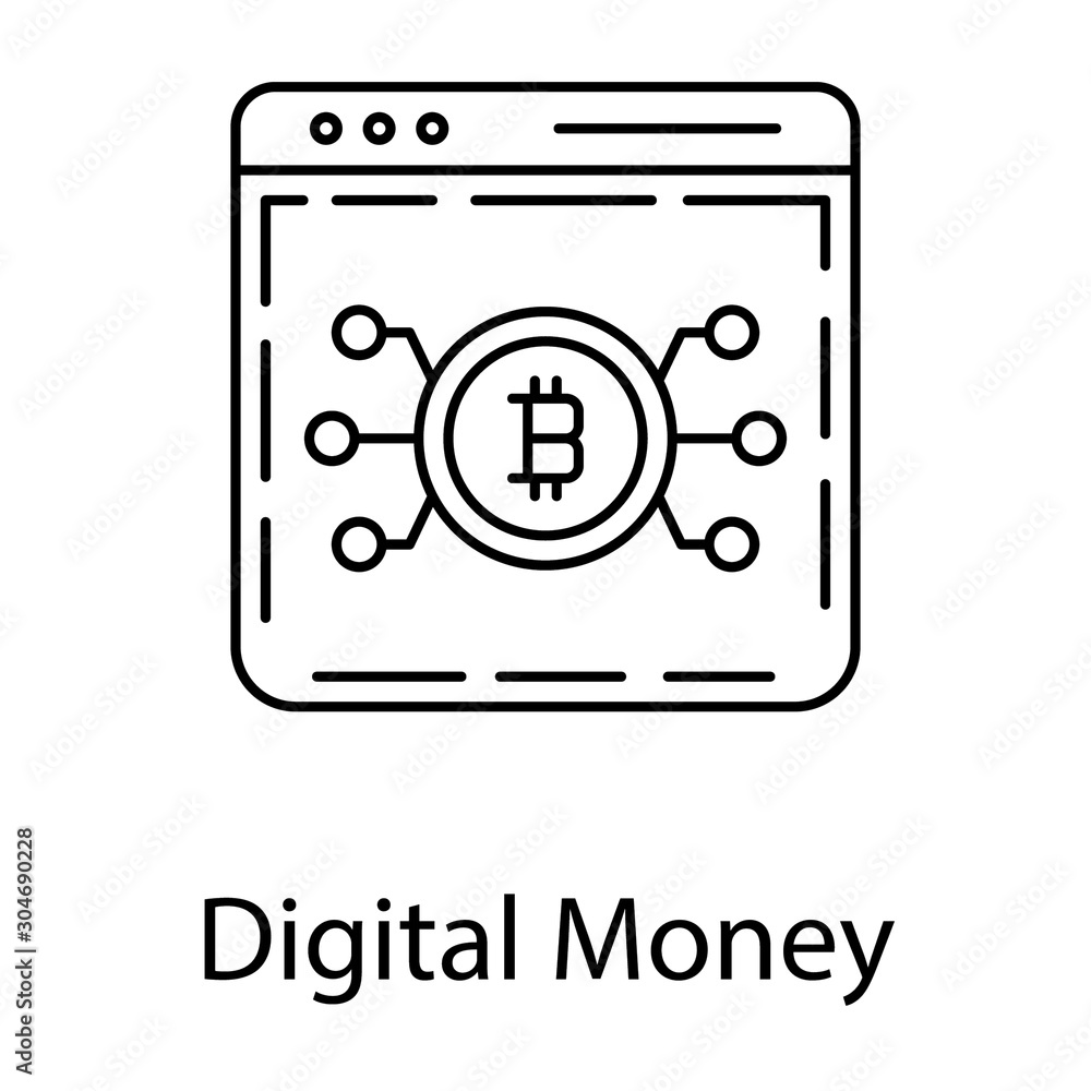 Digital Money Vector