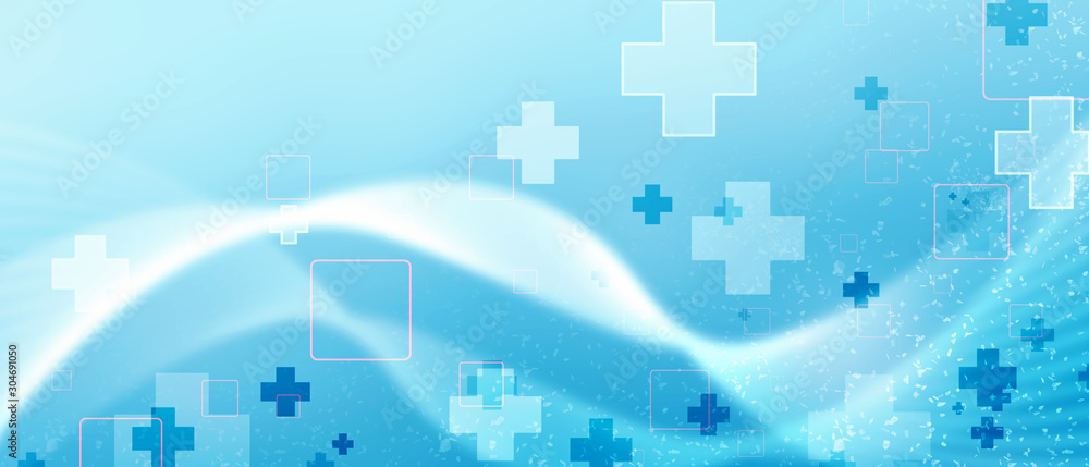 2D illustration medical structure background 2D illustration medical structure background