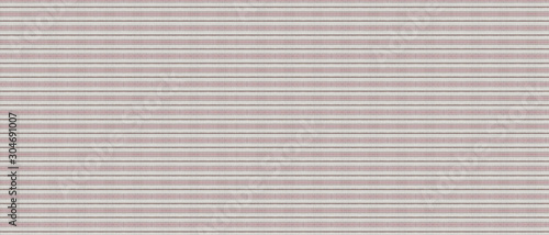 Fototapeta Naklejka Na Ścianę i Meble -  Banner rustic canvas fabric texture. Colored striped coarse linen fabric closeup as pattern background.