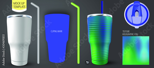 Corporate identity for business, presentations Tumbler brand.