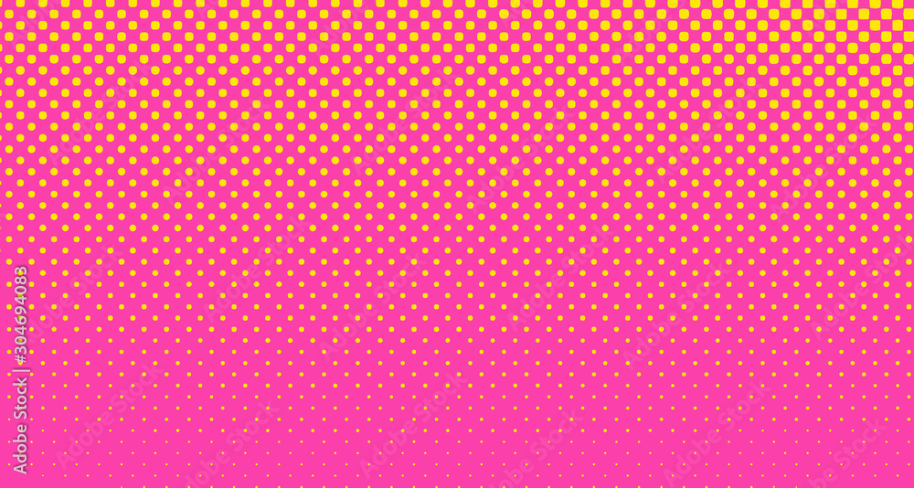 Pink halftone pop art background abstract vector comics style blank layout template with clouds beams and isolated dots pattern. For sale banner for your designe 1960s. with copy space eps10 Pink halftone pop art background abstract vector comics style blank layout template with clouds beams and isolated dots pattern. For sale banner for your designe 1960s. with copy space eps10