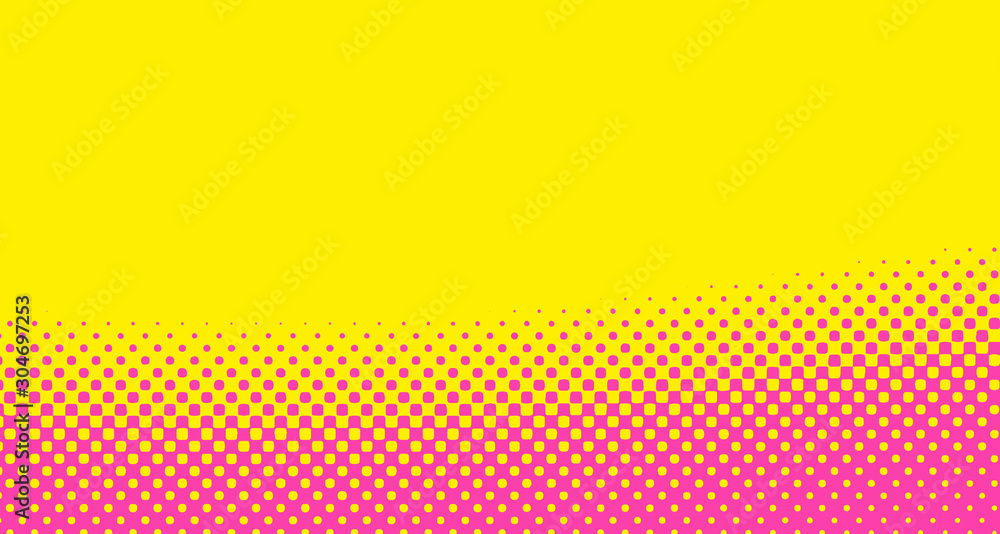 Pink halftone pop art background abstract vector comics style blank layout template with clouds beams and isolated dots pattern. For sale banner for your designe 1960s. with copy space eps10 Pink halftone pop art background abstract vector comics style blank layout template with clouds beams and isolated dots pattern. For sale banner for your designe 1960s. with copy space eps10